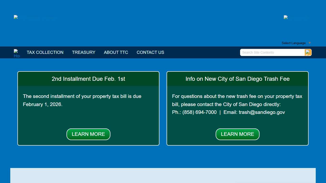 Treasurer-Tax Collector